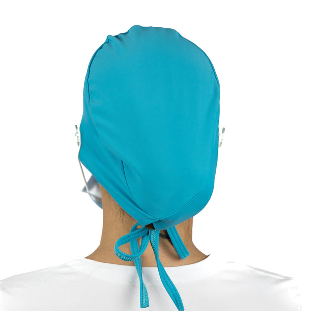 Solid color Scrub Cap with Buttons - scrubcapsusa