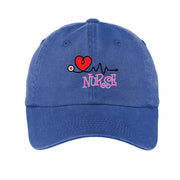 Embroidered RN Baseball Hat I Nurse Baseball Cap I Healthcare Hat - scrubcapsusa